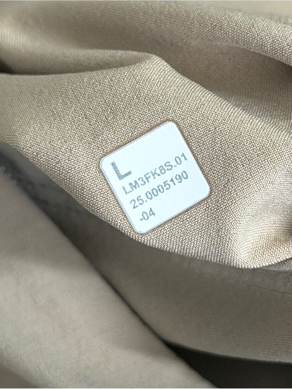 Lululemon LARGE Tan Windproof Full Zip Golf Vest University of Oklahoma Sooners - Picture 6 of 8